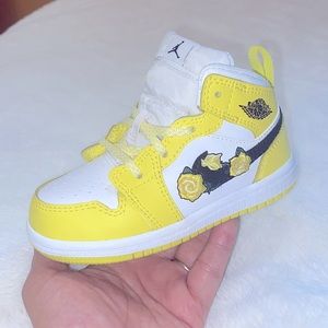 Nike‼️ Retro Dynamic Yellow floral Air Jordan 1 GS
